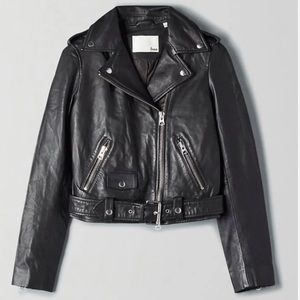 Aritzia Lennon leather jacket